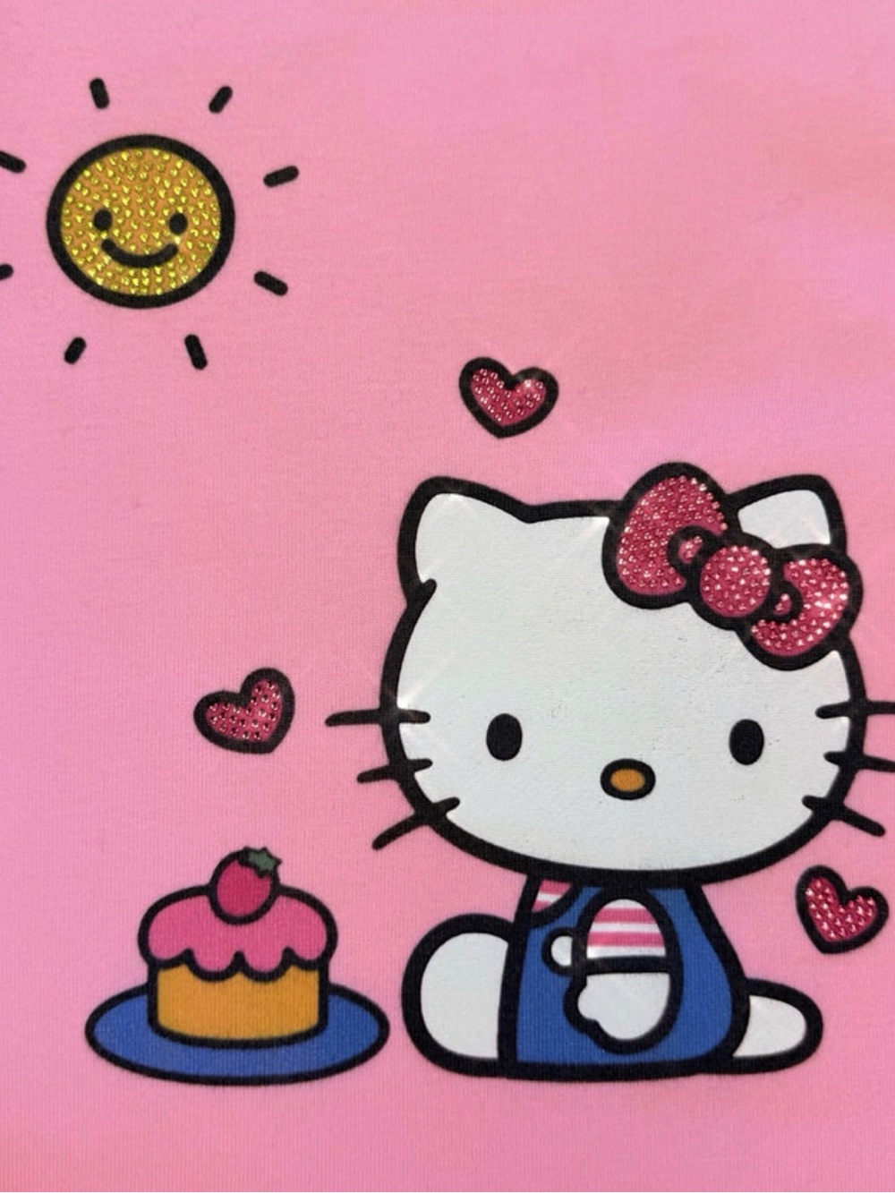NWT Lola + The Boys Hello Kitty Doodle Set - Teen/Women Sz. S - Picture 9 of 13